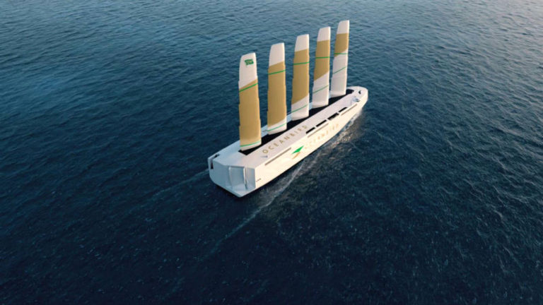 The Wind Powered Cargo Ship